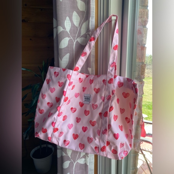 pink heart tote bag! - Picture 5 of 5